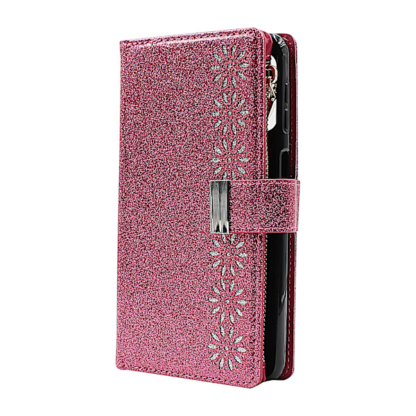 XL Standcase Glitterwallet Samsung Galaxy A32 5G (SM-A326B) Svart