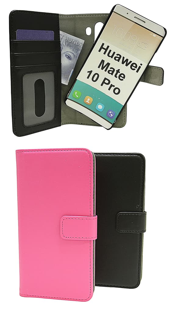 Magnet Wallet Huawei Mate 10 Pro Hotpink
