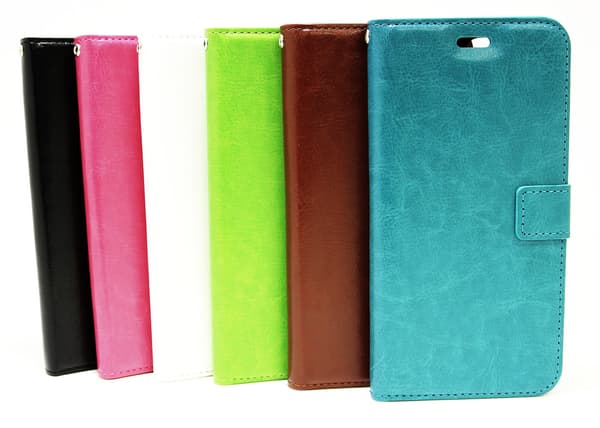 Crazy Horse Wallet iPhone 7 Plus Turkos