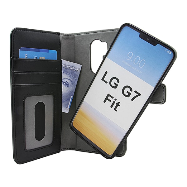 Skimblocker Magnet Wallet LG G7 Fit (LMQ850) Svart