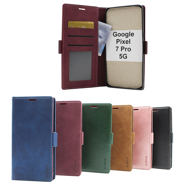 Lyx Standcase Wallet Google Pixel 7 Pro 5G Svart