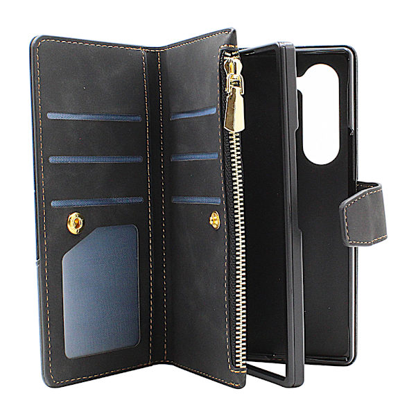 XL Standcase Lyxfodral Samsung Galaxy Z Fold6 Vinröd