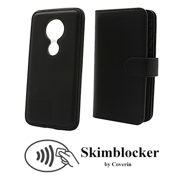 Skimblocker XL Magnet Wallet Motorola Moto G7 Play