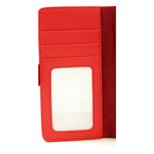 Skimblocker Plånboksfodral iPhone Xs Max Röd