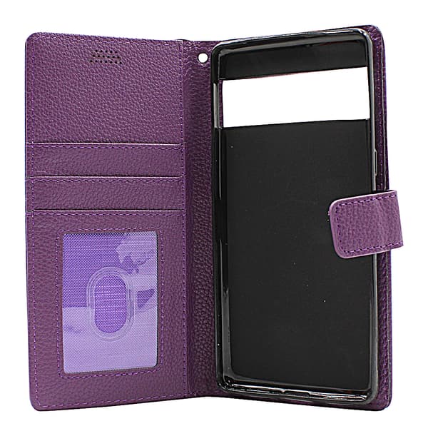 New Standcase Wallet Google Pixel 7 Pro 5G Svart
