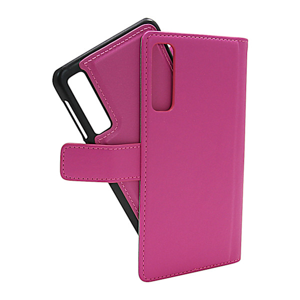 Skimblocker Magnet Wallet Samsung Galaxy A7 2018 (A750FN/DS) Hotpink