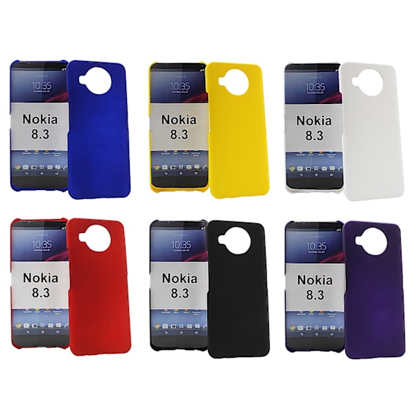 Hardcase Nokia 8.3 (Svart) Röd