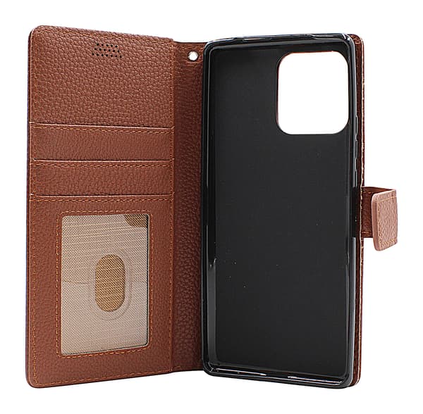 New Standcase Wallet Motorola Edge 40 Pro 5G Brun