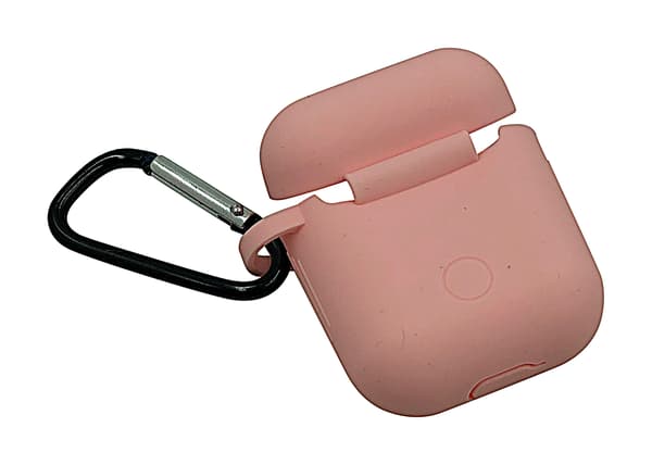 Apple AirPods Silikonfodral Ljusrosa