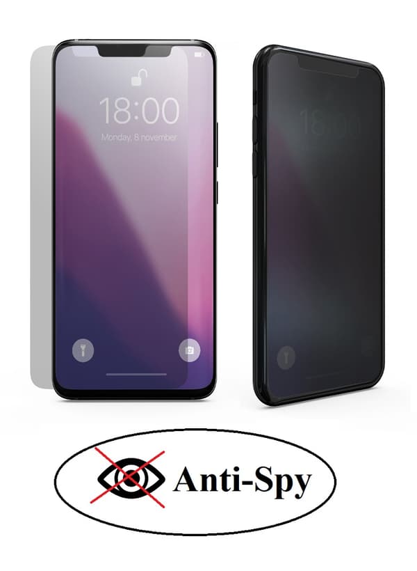 Privacy Skärmskydd av härdat glas iPhone 12 / 12 Pro