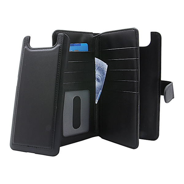 Skimblocker XL Magnet Wallet Samsung Galaxy A80 (A805F/DS) Svart