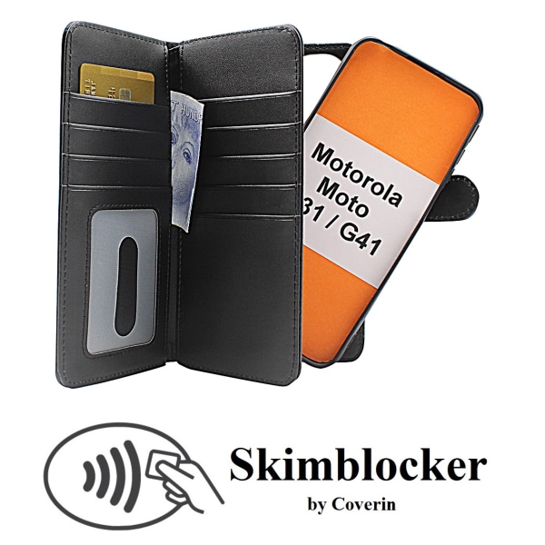 Skimblocker XL Magnet Fodral Motorola Moto G31/G41