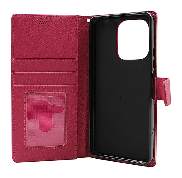 New Standcase Wallet Xiaomi Redmi Note 13 4G Röd