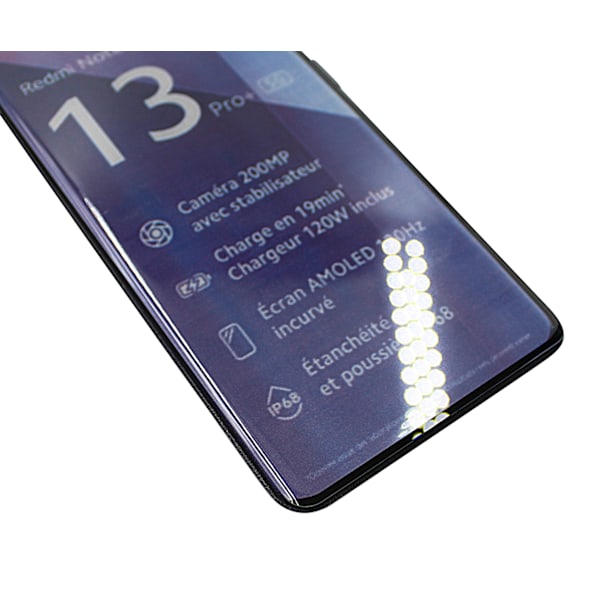 Full Frame Glas skydd Xiaomi Redmi Note 13 Pro+ 5G