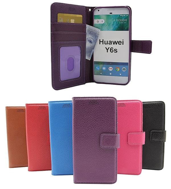 New Standcase Wallet Huawei Y6s Lila