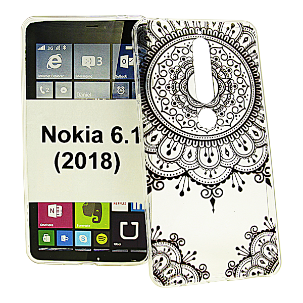 Designskal TPU Nokia 6 (2018)