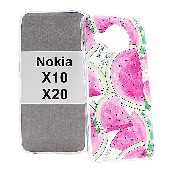 Designskal TPU Nokia X10 / Nokia X20