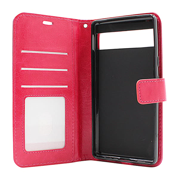 Crazy Horse Wallet Google Pixel 7a 5G Grön