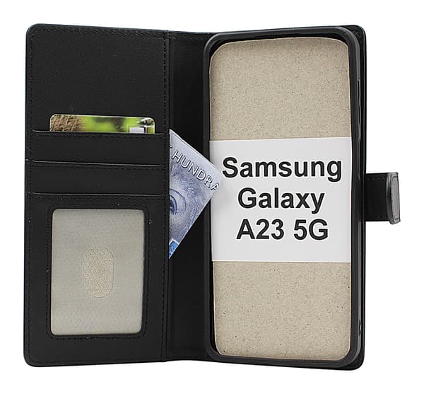 Skimblocker Samsung Galaxy A23 5G Magnet Plånboksfodral