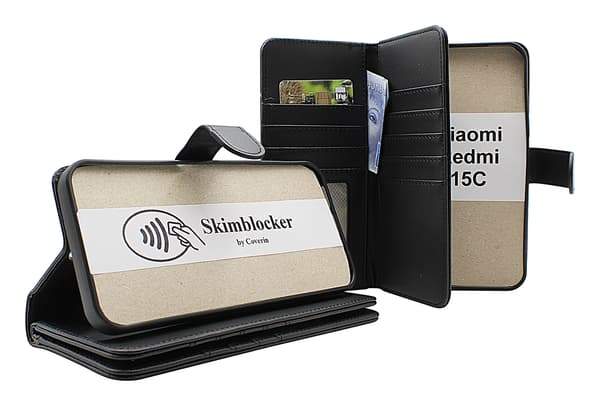 Skimblocker Xiaomi Redmi 15C XL Plånboksfodral