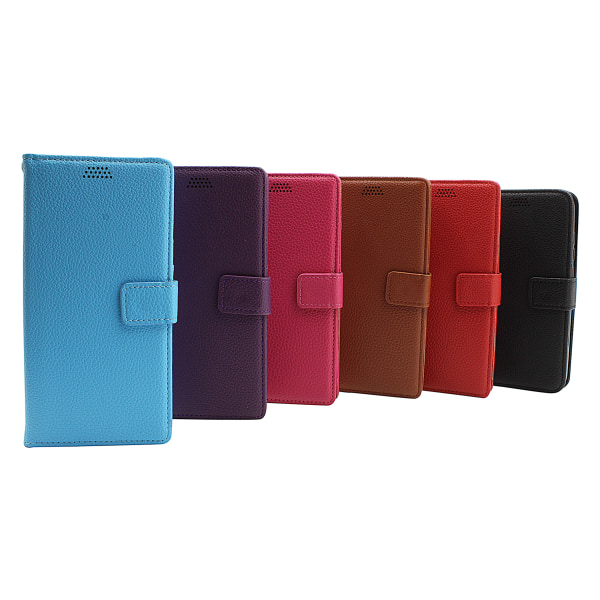 New Standcase Wallet Sony Xperia X (F5121) Ljusblå