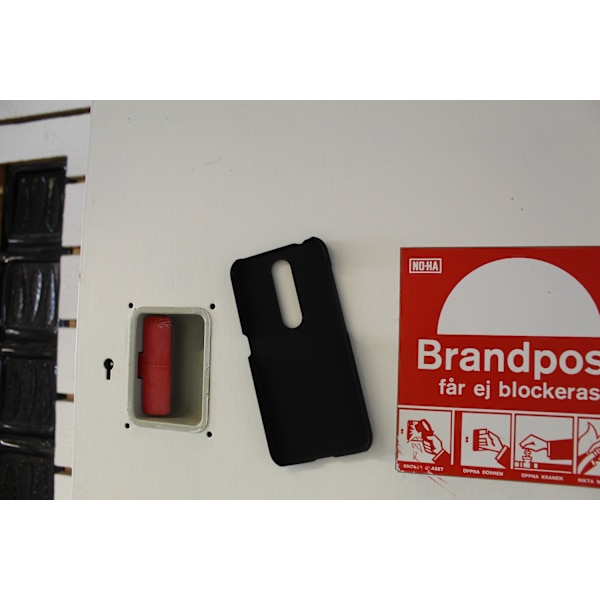 Skimblocker Magnet Wallet Nokia 4.2 (Svart)