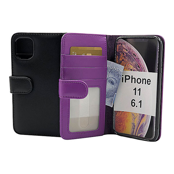 Skimblocker Plånboksfodral iPhone 11 (6.1) Svart