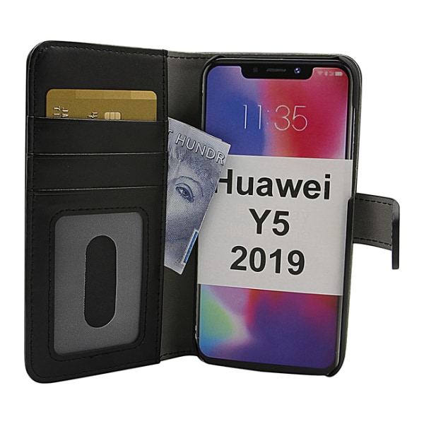 Skimblocker Magnet Wallet Huawei Y5 2019