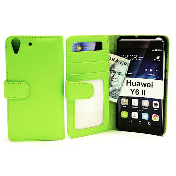 Plånboksfodral Huawei Y6 II Grön