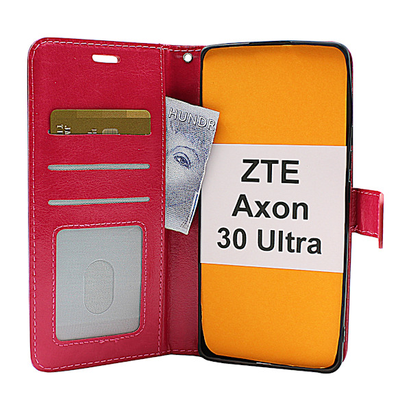Crazy Horse Wallet ZTE Axon 30 Ultra 5G Turkos