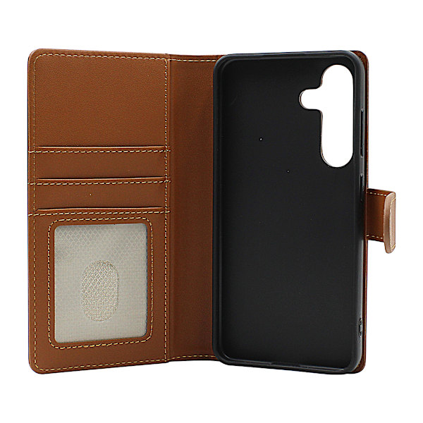 Skimblocker Samsung Galaxy S24 5G Plånboksfodral Petrol