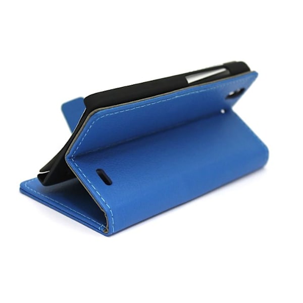 Standcase wallet Huawei Ascend G630 Blå