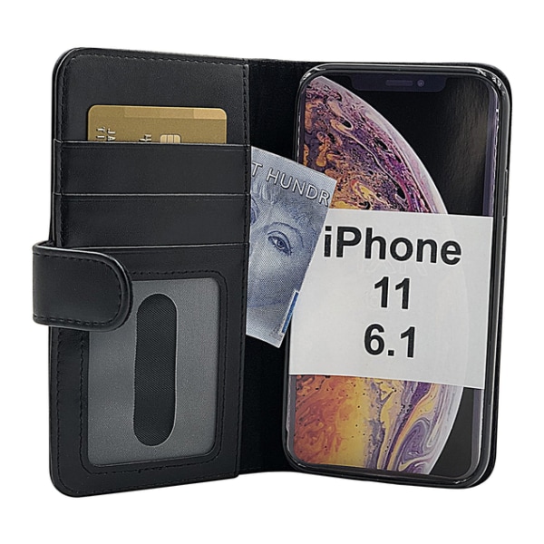 Skimblocker Plånboksfodral iPhone 11 (6.1) Lila