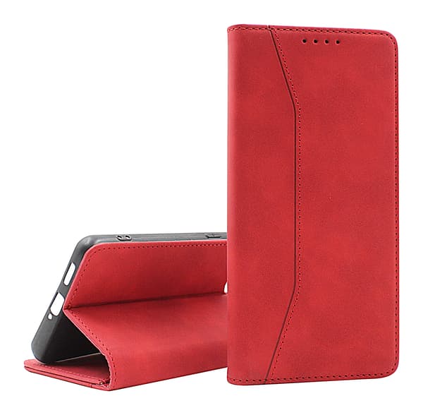 Fancy Standcase Wallet Samsung Galaxy A12 Brun