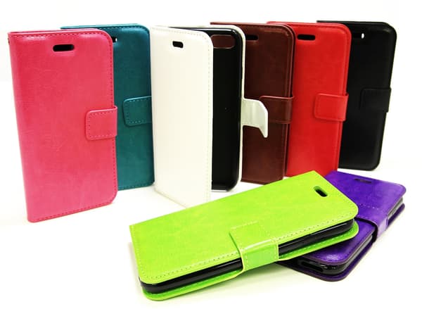 Crazy Horse Wallet iPhone 8 Brun G642