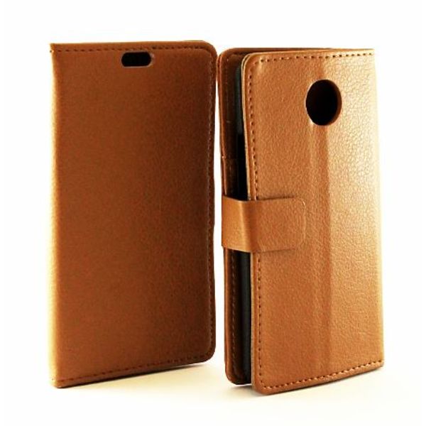 Standcase wallet Motorola Moto X 2 Brun