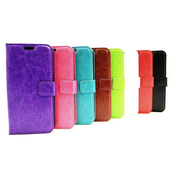 Crazy Horse Wallet LG Stylus 2 (K520) Brun