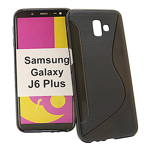 S-Line Skal Samsung Galaxy J6 Plus (J610FN/DS) Svart