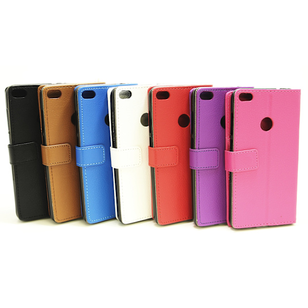 Standcase Wallet Huawei Honor 8 Lite Hotpink