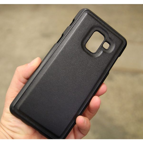 Skimblocker Magnet Wallet Samsung Galaxy A8 2018 (A530FD) Svart