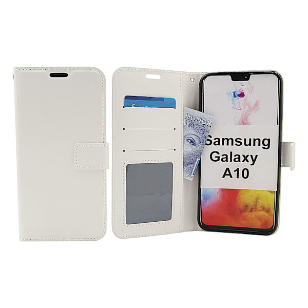 Crazy Horse Wallet Samsung Galaxy A10 (A105F/DS) Vit