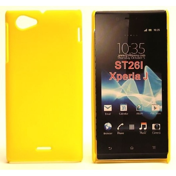Hardcase skal Sony Xperia J (ST26i) Svart