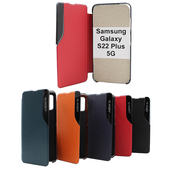 Smart Flip Cover Samsung Galaxy S22 Plus 5G (S906B/DS) Svart