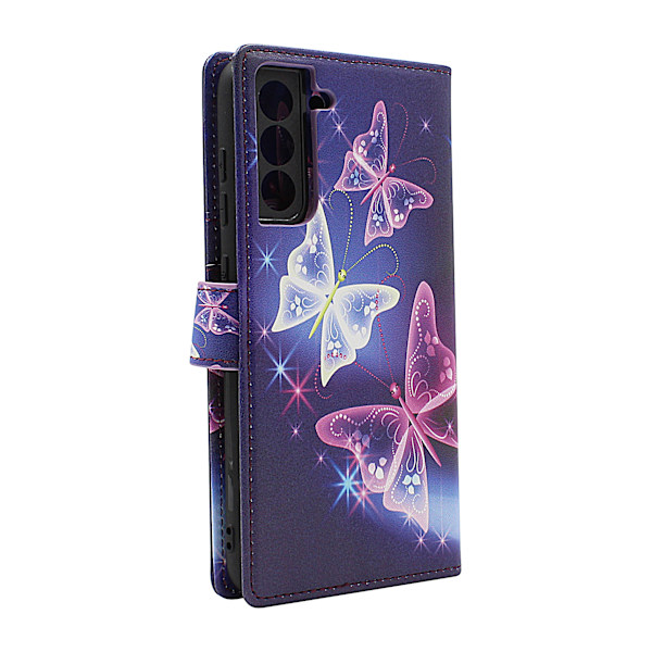 Skimblocker Samsung Galaxy S21 FE 5G Magnetfodral Design