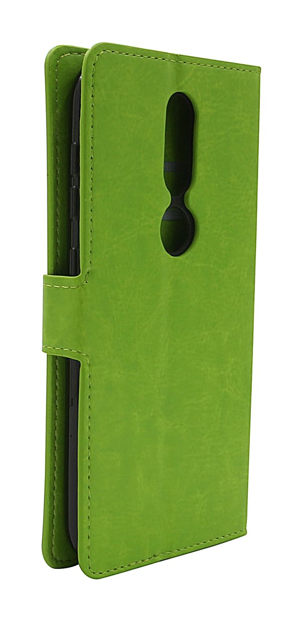 Crazy Horse Wallet Nokia 4.2 Grön