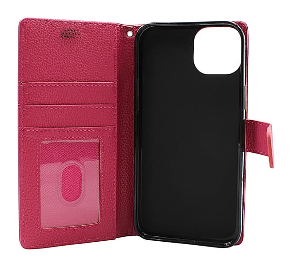 New Standcase Wallet iPhone 15 Plus Hotpink
