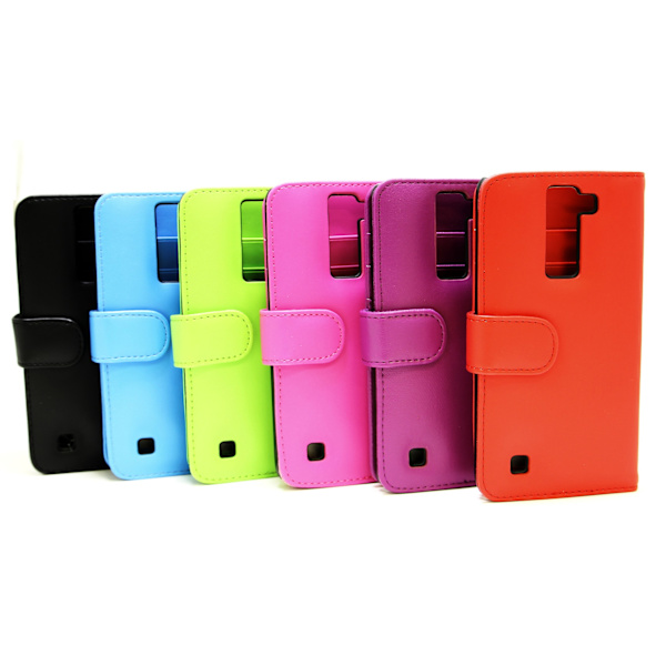 Plånboksfodral LG K8 (K350N) Svart