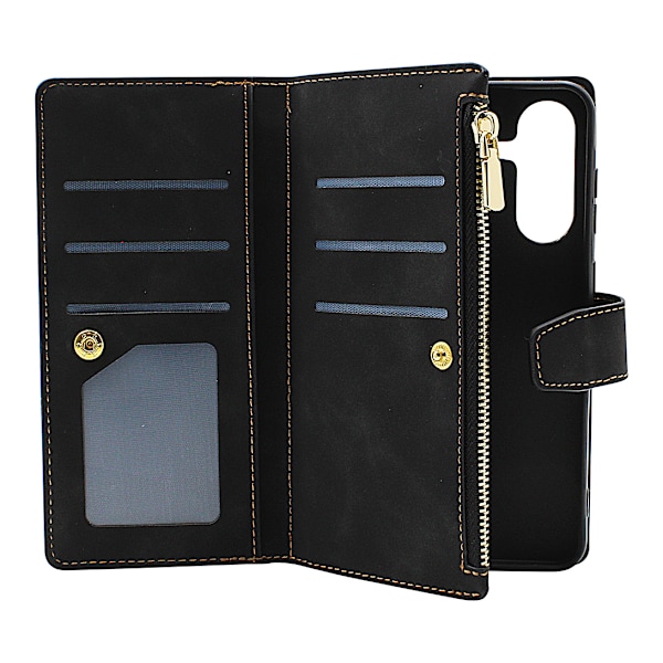 XL Samsung Galaxy A56 Lyx Plånboksfodral Brun