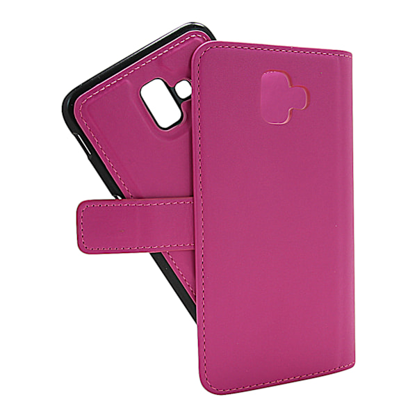 Skimblocker Magnet Wallet Samsung Galaxy J6 Plus (J610FN/DS) Hotpink