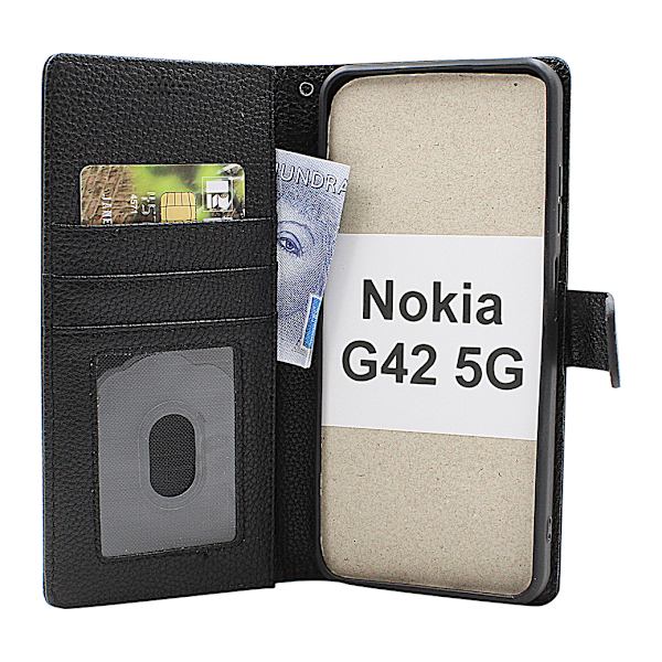 New Standcase Wallet Nokia G42 5G Lila